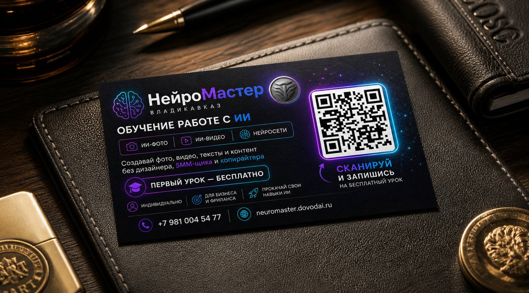 НейроМастер — школа ИИ-обучения